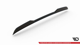 Heck Spoiler Aufsatz Abrisskante 3D passend für VW Multivan Lang T7 schwarz Hochglanz