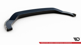 Cup Spoilerlippe Front Ansatz V.1 passend für VW Multivan T7 schwarz Hochglanz