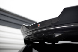Heck Spoiler Aufsatz Abrisskante 3D für Land Rover Discovery HSE Mk5 schwarz Hochglanz