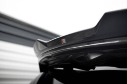 Heck Spoiler Aufsatz Abrisskante 3D passend für Land Rover Discovery HSE Mk5 schwarz Hochglanz