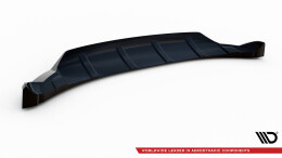 Cup Spoilerlippe Front Ansatz passend für Land Rover Discovery HSE Mk5 schwarz Hochglanz