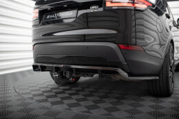 Mittlerer Cup Diffusor Heck Ansatz DTM Look für Land Rover Discovery HSE Mk5 schwarz Hochglanz