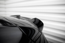 Heck Spoiler Aufsatz Abrisskante 3D für Mercedes-Benz A AMG-Line W176 Facelift schwarz Hochglanz