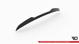 Heck Spoiler Aufsatz Abrisskante 3D passend für Mercedes-Benz A AMG-Line W176 Facelift schwarz Hochglanz