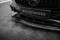 Cup Spoilerlippe Front Ansatz V.1 passend für Mercedes-Benz A AMG-Line W176 Facelift schwarz Hochglanz