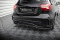 Mittlerer Cup Diffusor Heck Ansatz DTM Look für Mercedes-Benz A AMG-Line W176 Facelif schwarz Hochglanz