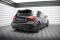 Mittlerer Cup Diffusor Heck Ansatz DTM Look passend für Mercedes-Benz A AMG-Line W176 Facelif schwarz Hochglanz