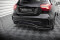 Mittlerer Cup Diffusor Heck Ansatz DTM Look passend für Mercedes-Benz A AMG-Line W176 Facelif schwarz Hochglanz