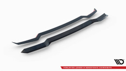 Heck Spoiler Aufsatz Abrisskante passend für Volvo C40 Mk1 schwarz Hochglanz