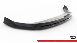 Cup Spoilerlippe Front Ansatz passend für Volvo C40 Mk1 schwarz Hochglanz