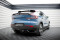 Mittlerer Cup Diffusor Heck Ansatz DTM Look für Volvo C40 Mk1 schwarz Hochglanz