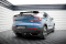 Mittlerer Cup Diffusor Heck Ansatz DTM Look passend für Volvo C40 Mk1 schwarz Hochglanz