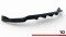 Mittlerer Cup Diffusor Heck Ansatz DTM Look passend für Volvo C40 Mk1 schwarz Hochglanz