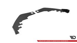 Front Stoßstange Flaps passend für Mercedes-Benz A AMG-Line W176 Facelift FLAPS HOCHGLANZ