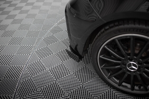 Hintere Seiten Flaps passend für Mercedes-Benz A AMG-Line W176 Facelift FLAPS HOCHGLANZ