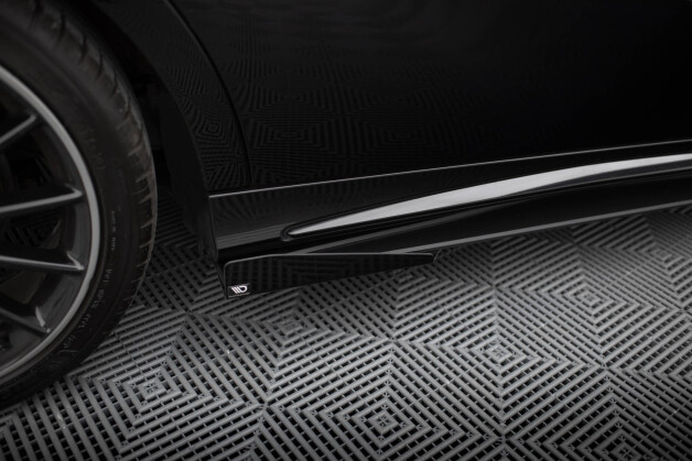 Seitenschweller Flaps passend für Mercedes-Benz A AMG-Line W176 Facelift FLAPS HOCHGLANZ