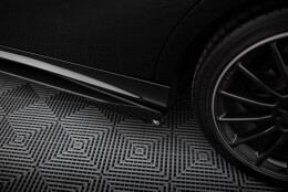 Seitenschweller Flaps passend für Mercedes-Benz A AMG-Line W176 Facelift FLAPS HOCHGLANZ