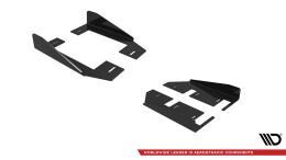Seitenschweller Flaps passend für Mercedes-Benz A AMG-Line W176 Facelift FLAPS HOCHGLANZ