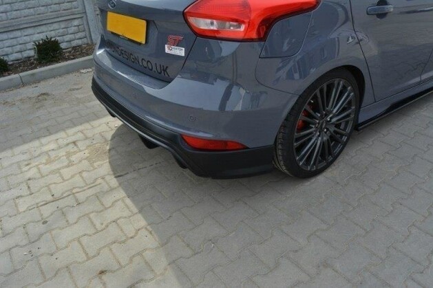 Heck Ansatz Diffusor passend für FOCUS ST MK3 (FACELIFT) RS-LOOK