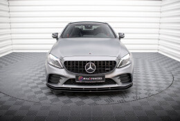 Street Pro Spoilerlippe Front Ansatz passend für Mercedes-AMG C43 Coupe / Cabrio C205 FL / A205 FL