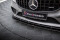 Street Pro Cup Spoilerlippe Front Ansatz für Mercedes-AMG C43 Coupe C205 Facelift schwarz