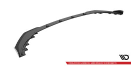 Street Pro Cup Spoilerlippe Front Ansatz passend für Mercedes-AMG C43 Coupe C205 Facelift SCHWARZ+ HOCHGLANZ FLAPS