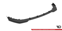 Street Pro Spoilerlippe Front Ansatz + Flaps passend für Mercedes-AMG C43 Coupe / Cabrio C205 FL / A205 FL schwarz Hochglanz