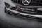 Street Pro Cup Spoilerlippe Front Ansatz für Mercedes-AMG C43 Coupe C205 Facelift rot+ Hochglanz Flaps