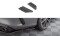 Street Pro Heck Ansatz Flaps Diffusor für Mercedes-AMG C43 Coupe C205 Facelift SCHWARZ