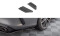 Street Pro Heck Ansatz Flaps Diffusor passend für Mercedes-AMG C43 Coupe C205 Facelift rot