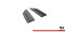 Street Pro Heck Ansatz Flaps Diffusor passend für Mercedes-AMG C43 Coupe C205 Facelift rot