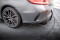 Street Pro Heck Ansatz Flaps Diffusor für Mercedes-AMG C43 Coupe C205 Facelift SCHWARZ+ HOCHGLANZ FLAPS