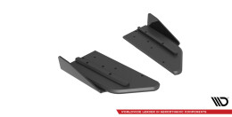 Street Pro Heck Ansatz Flaps Diffusor passend für Mercedes-AMG C43 Coupe C205 Facelift rot+ Hochglanz Flaps