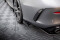Street Pro Heck Ansatz Flaps Diffusor passend für Mercedes-AMG C43 Coupe C205 Facelift rot+ Hochglanz Flaps