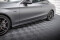 Street Pro Seitenschweller Ansatz Cup Leisten passend für Mercedes-AMG C43 Coupe C205 Facelift rot