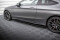 Street Pro Seitenschweller Ansatz Cup Leisten passend für Mercedes-AMG C43 Coupe C205 Facelift rot