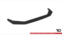 Street Pro Cup Spoilerlippe Front Ansatz für Nissan GTR R35 Facelift SCHWARZ
