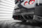 Street Pro Heckschürze Heck Ansatz Diffusor für Nissan GTR R35 Facelift SCHWARZ