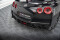Street Pro Heckschürze Heck Ansatz Diffusor für Nissan GTR R35 Facelift SCHWARZ-ROT