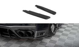 Street Pro Heck Ansatz Flaps Diffusor für Nissan GTR R35 Facelift schwarz