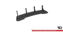 Street Pro Heckschürze Heck Ansatz Diffusor für Audi A4 B8 Facelift schwarz