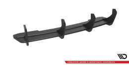 Street Pro Heckschürze Heck Ansatz Diffusor passend für Audi A4 B8 Facelift SCHWARZ
