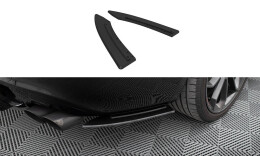 Street Pro Heck Ansatz Flaps Diffusor passend für Audi S5 / A5 S-Line Coupe / Cabriolet 8T rot