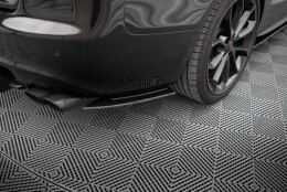 Street Pro Heck Ansatz Flaps Diffusor passend für Audi S5 / A5 S-Line Coupe / Cabriolet 8T rot