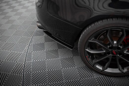 Street Pro Heck Ansatz Flaps Diffusor passend für Audi S5 / A5 S-Line Coupe / Cabriolet 8T rot