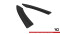 Street Pro Heck Ansatz Flaps Diffusor passend für Audi S5 / A5 S-Line Coupe / Cabriolet 8T rot