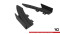Street Pro Heck Ansatz Flaps Diffusor passend für Audi S5 / A5 S-Line Coupe / Cabriolet 8T rot+ Hochglanz Flaps