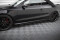 Street Pro Seitenschweller Ansatz Cup Leisten für Audi A5 / A5 S-Line / S5 Coupe / Cabrio 8T / 8T Facelift SCHWARZ+ HOCHGLANZ FLAPS
