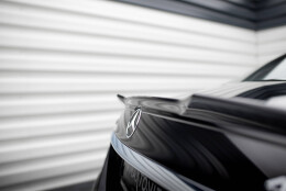 Heck Spoiler Aufsatz Abrisskante 3D passend für Mercedes-Benz S W222 / W222 Facelift schwarz Hochglanz