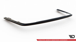 Mittlerer Cup Diffusor Heck Ansatz passend für V.1 Mercedes-Benz S W222 schwarz Hochglanz